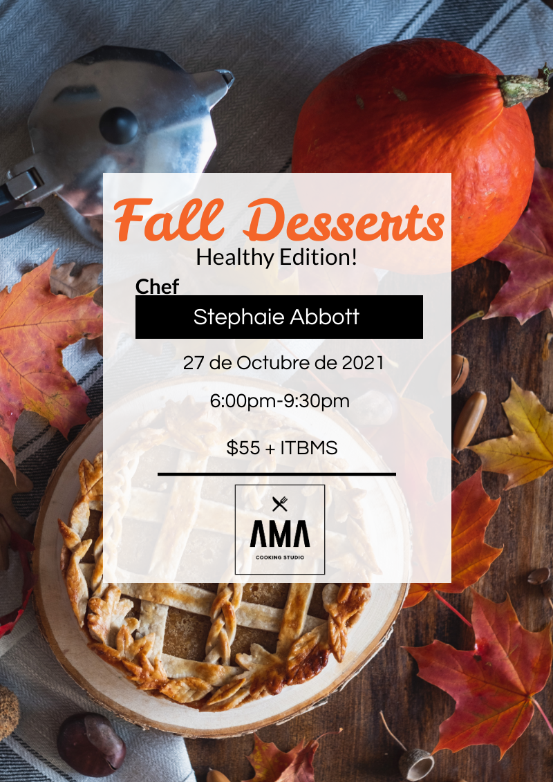 Fall Desserts Healthy Edition!
