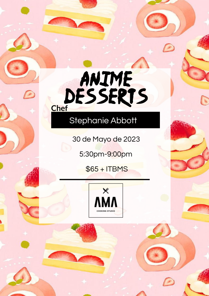 Anime Desserts